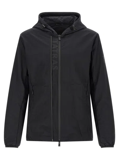 Tatras Water-repellent Nylon Shell Jacket In Black