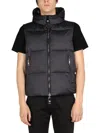 Tatras X Sfera Ebbasta Hooded Vest In Black