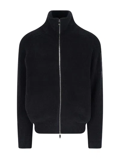Tatras Zip-up Sweater In Black