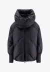 Tatras Echeveria Quilted High-neck Jacket In Black
