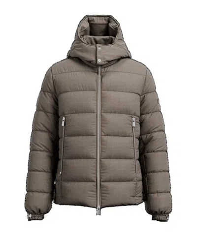Tatras Zippered Down Jacket In Gray