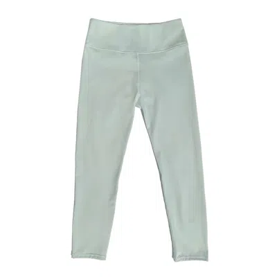 Taupe Activewear Women's Blue / Green Mint High Waist 7/8 Legging In Blue/green