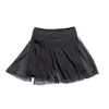 Taupe Activewear Women's The Black Skort In Black