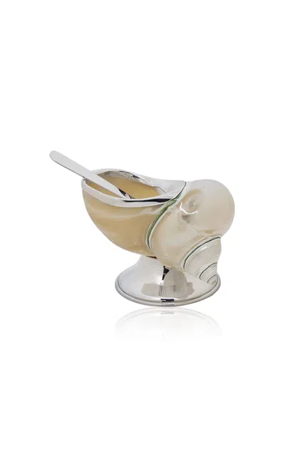 Tavares 1922 - Shell Sugar Bowl - White