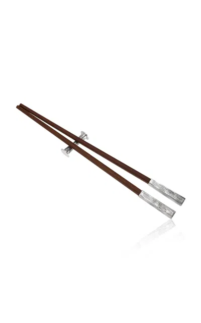 Tavares 1922 - Wooden Chopsticks With Holder - Black