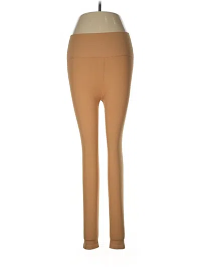Pre-owned Tavi Active Pants In Tan