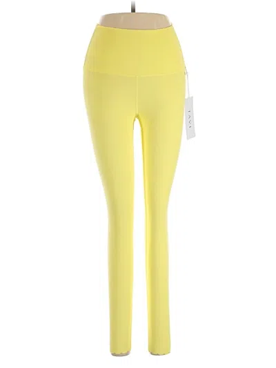 Pre-owned Tavi Active Pants In Yellow