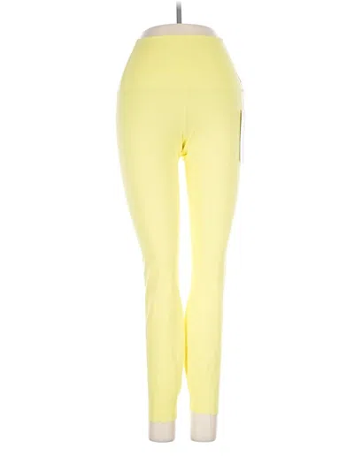 Pre-owned Tavi Active Pants In Yellow