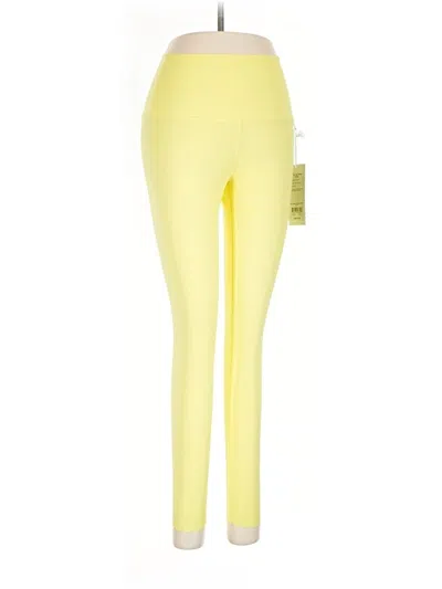 Pre-owned Tavi Active Pants In Yellow