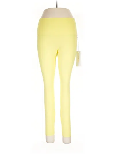 Pre-owned Tavi Active Pants In Yellow
