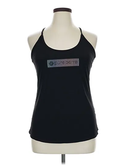 Pre-owned Tavi Active Tank Top In Black