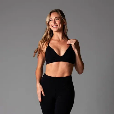 Tavi Adjustable Studio Bra In Black
