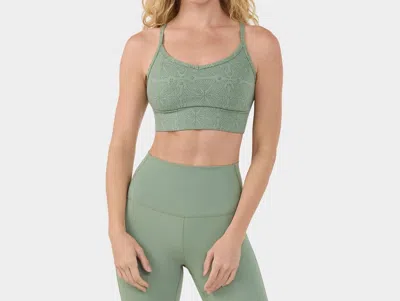 Tavi Boost Bra In Sage Batik In Green