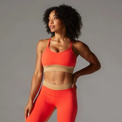 Tavi Boost Bra In Orange