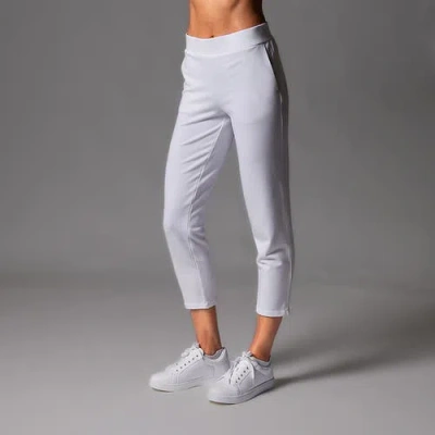 Tavi Cozy Ankle Pant In White