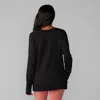 Tavi Cozy Sweatshirt In Black
