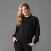 Tavi Ease Crew Sweatshirt In Black