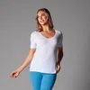 Tavi Everyday V-neck Tee In White