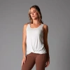 Tavi Flatter Twist Tank In White