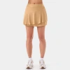 Tavi Flounce Tennis Skort In Brown