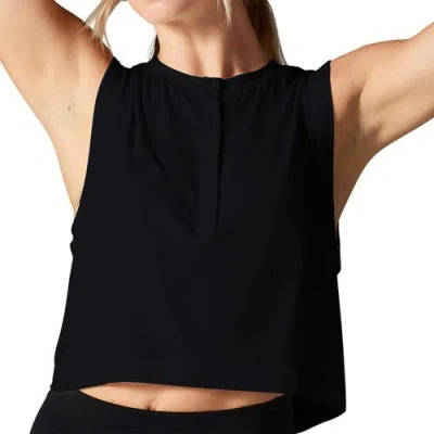 Tavi Henley Muscle Tank In Black
