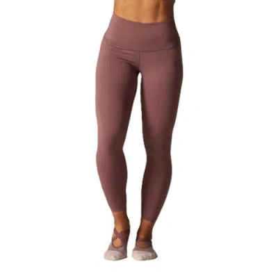 Tavi High Waisted 7/8 Legging In Brown