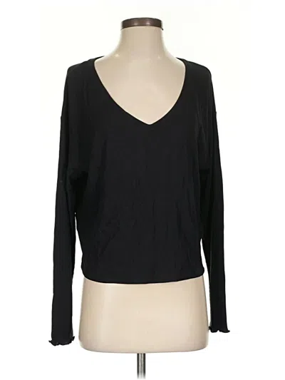 Pre-owned Tavi Long Sleeve T-shirt In Black