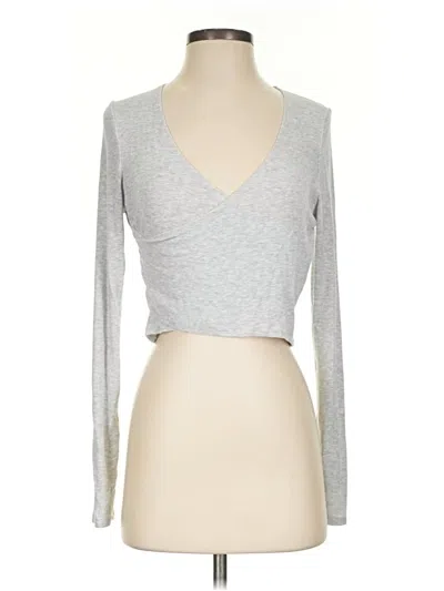 Pre-owned Tavi Long Sleeve T-shirt In Gray