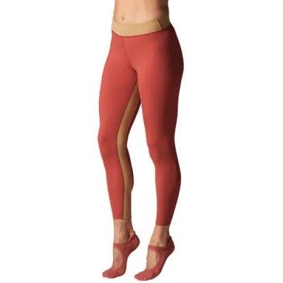 Tavi Mid Rise 7/8 Legging In Brown
