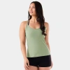 Tavi Pace Rib Tank In Green