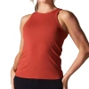 Tavi Perfect Fit Rib Tank In Brown