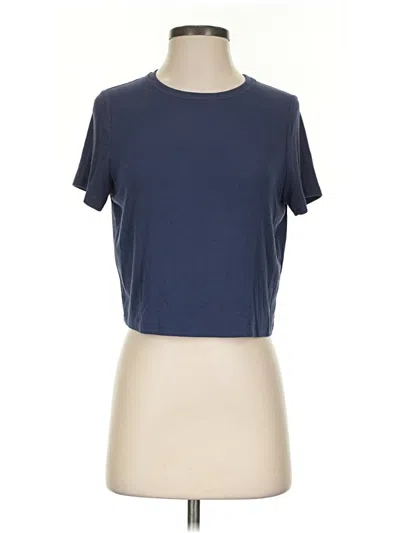 Pre-owned Tavi Short Sleeve T-shirt In Blue