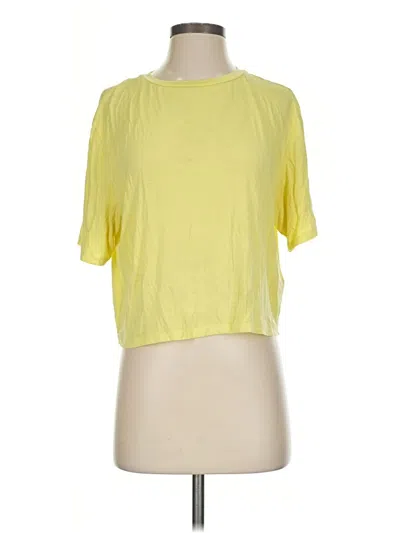Pre-owned Tavi Short Sleeve T-shirt In Yellow