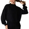 Tavi Slope Crew Sweatshirt In Black