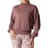 Tavi Slope Crew Sweatshirt In Pink