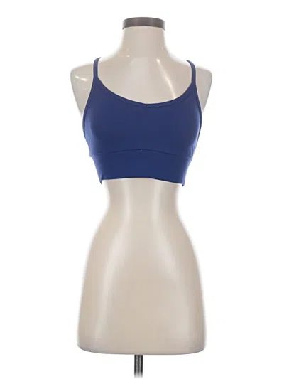 Pre-owned Tavi Sports Bra In Blue