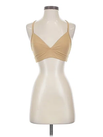 Pre-owned Tavi Sports Bra In Tan