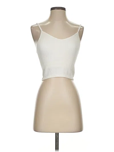 Pre-owned Tavi Tank Top Ivory Strapless Neckline Tops