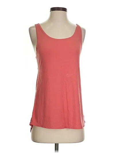 Pre-owned Tavi Tank Top Red Strapless Neckline Tops