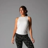 Tavi Tie Back Tank In White