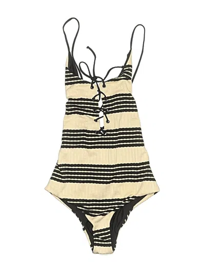 Pre-owned Tavik Bodysuit In Yellow