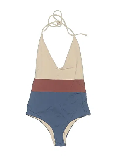 Pre-owned Tavik One Piece Swimsuit In Blue