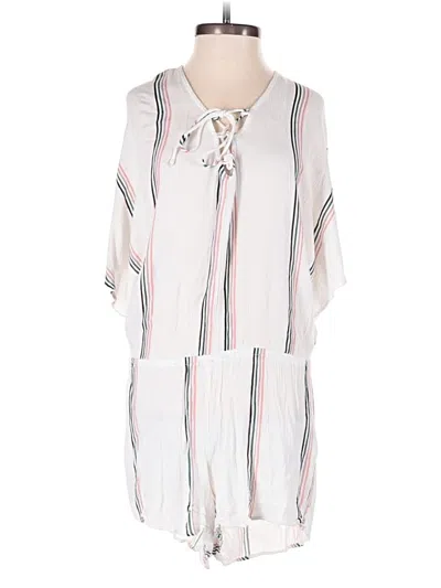 Pre-owned Tavik Romper In White