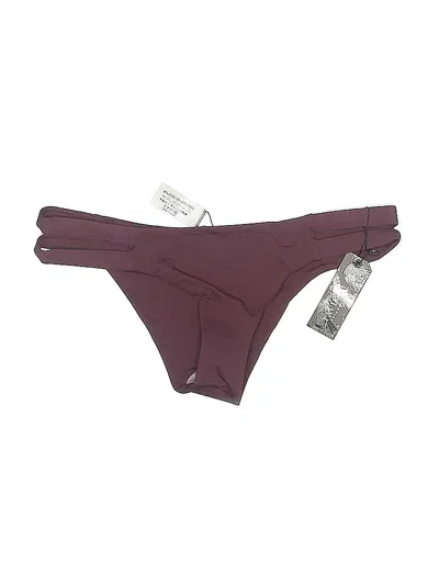 Pre-owned Tavik Swimsuit Bottoms In Burgundy