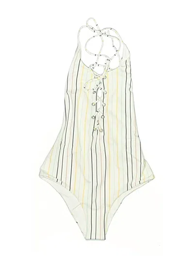 Pre-owned Tavik Swimsuit Cover Up In White