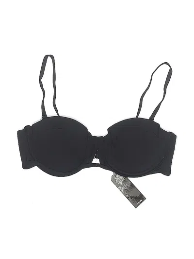 Pre-owned Tavik Swimsuit Top Black Swimwear