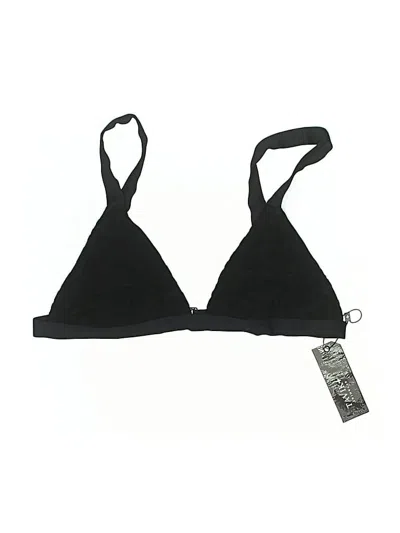 Pre-owned Tavik Swimsuit Top Black Swimwear
