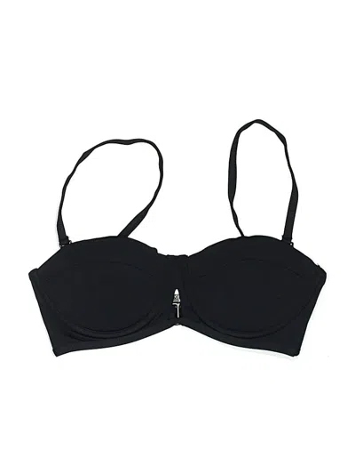 Pre-owned Tavik Swimsuit Top Black Swimwear