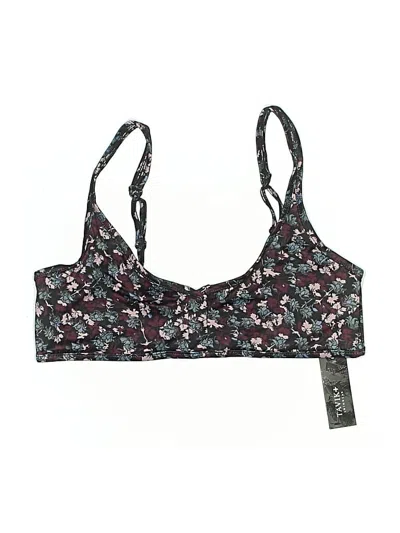 Pre-owned Tavik Swimsuit Top Black Swimwear