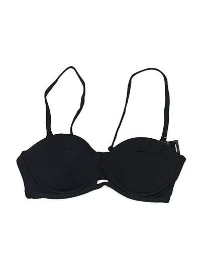 Pre-owned Tavik Swimsuit Top Black Swimwear